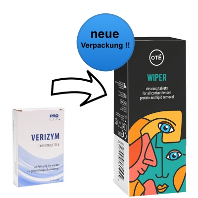 Aus PROLOGIS Verizym Enzymtabletten - 10 Tabletten werden Ote Wiper Enzymtabletten 10 Tabletten