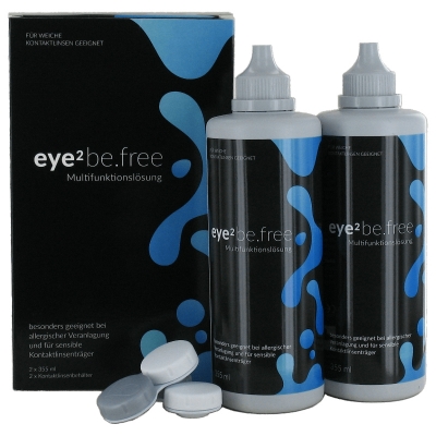 eye2 be.free Multifunktionslösung 2x355ml