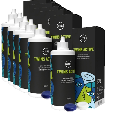 Ote Twins Active 6x360ml Sparpack 6 Behälter- neue Verpackung