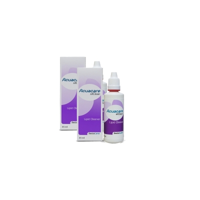 Acuacare All Clean Lipid Cleaner 2 x a 45ml Swisslens