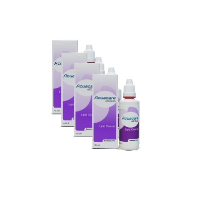 Acuacare All Clean Lipid Cleaner 4 x a 45ml Swisslens