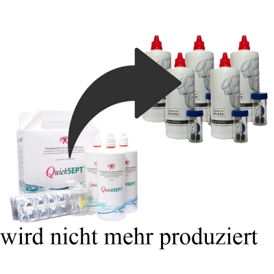 Aus Quicksept wird Premium Pflege Peroxidlösung- 5 x 360ml / 5x Behälter