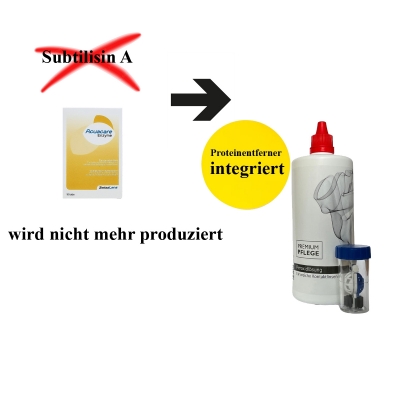 Ersatz für Acuacare Enzyme --- Premium Pflege Peroxidlösung 360 ml- 1 Behälter / mit integrierten Proteinentferner -versandkostenfrei-