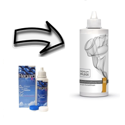 Ersatz für Regard RGP K Aufbewahrung--- Premium Pflege Aufbewahrungslösung HART 100ml