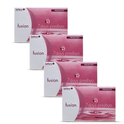 Safilens fusion 7days presbyo Vorteilspreis 4x12 Linsen