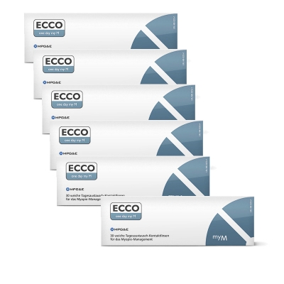ECCO One Day my M Vorteilspreis 6x30 Linsen (180 Li.)