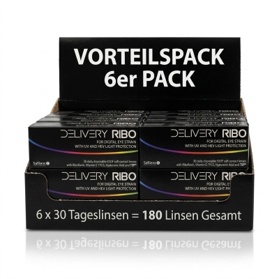 Safilens Delivery Ribo XL- Vorteilspreis 6x30 Linsen