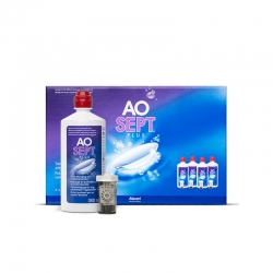 Aosept Plus Ersatz - Premium Pflege Peroxid 4x360ml / 4 Behälter