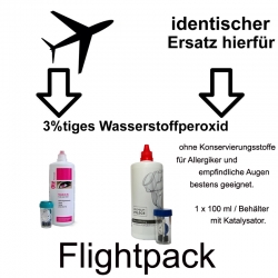Ersatz für Ote Monosept Flight Pack /Premium Pflege Peroxid 100ml / Behälter