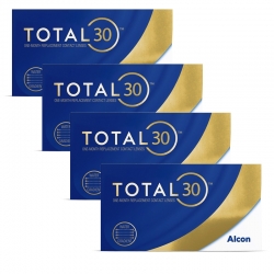 Alcon Total 30 Monatslinse Sparpack - 4 Boxen- 24 Linsen versandkostenfrei