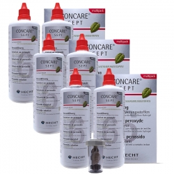 Sparpack 3 x Concare Sept Multipack a 2x360ml / 2 Behälter mit Kat