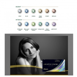 Aus Fresh Look Color Blends werden Air Optix Colors (Monatslinsen / 2 St)