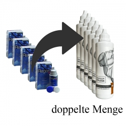 Regard RGP K Aufbewahrung Ersatz mit doppelter Menge Premium Pflege hart Kombilösung 6 x 240ml -versandkostenfrei-