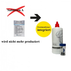 Ersatz für Concare Enzymtabletten --- Premium Pflege Peroxidlösung 360 ml- 1 Behälter / mit integrierten Proteinentferner -versandkostenfrei-