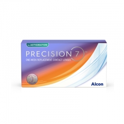 Alcon PRECISION 7 for Astigmatism Kontaktlinsen (27er Packung) --die neue Wochenlinse--