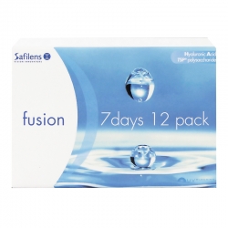 Safilens Fusion 7days 12er-Pack --versandkostenfrei - Wochenlinsen -