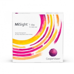 Neu-- MiSight 1 day Myopie Kontaktlinsen Cooper Vision 90er Packung Dual-Focus-Linse zur Nachversorgung