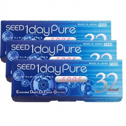 Seed 1dayPure EDOF 96er-Pack (3x32er) auch zum Myopie Management