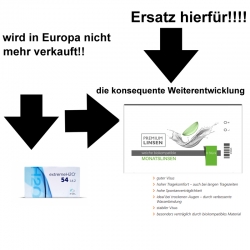 Aus Extreme H2O 54% 14,2 werden Premium Linse biokompatible Monatslinsen 6er Box der Nachfolger (copy)
