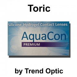 AquaCon (Air) Premium Toric Monatslinse (Trend Optic/ Cooper Vision) Packung mit 6 Linsen