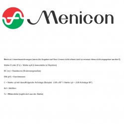 Menicon Z alpha (Menicon) eine formstabile Kontaktlinse