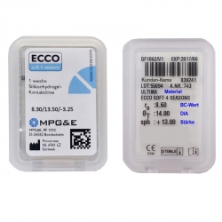ECCO soft 4 seasons zoom (MPG&E) eine weiche Kontaktlinse