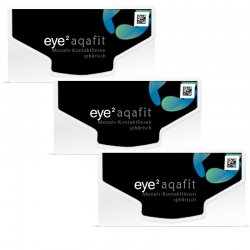 EYE2 Aqafit Monats Kontaktlinsen sphärisch 18er, 12er, 6er Box